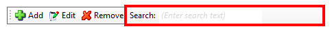 Search box