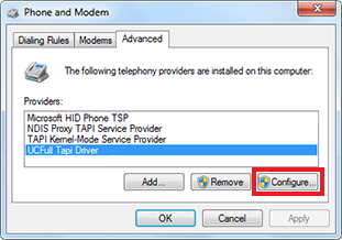 Phone and Modem